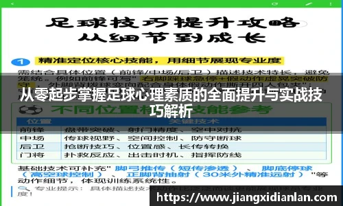 V66体育从零起步掌握足球心理素质的全面提升与实战技巧解析